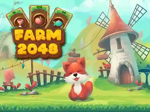 Hra Farm 2048 online