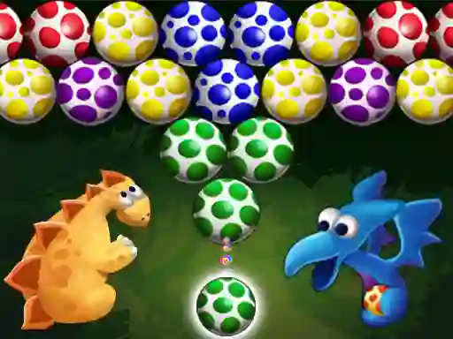 Hra Dino Eggs Bubble Shooter online