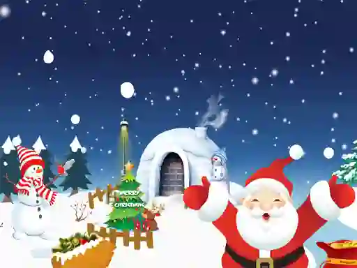 Hra Happy Christmas Slide online