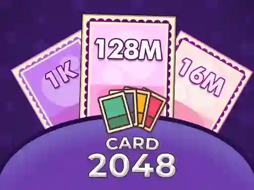Hra Merge Card 2048 online