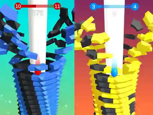 Hra Stack Bounce 3D online