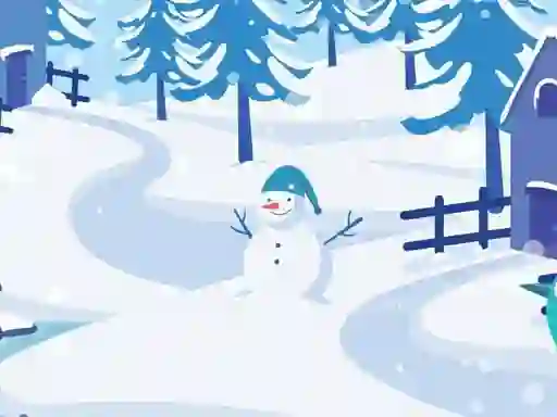 Hra Happy Snowman Hidden online