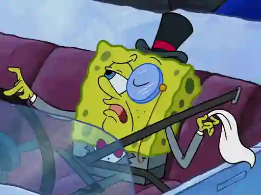 Hra Spongebob Driving Test Hidden online