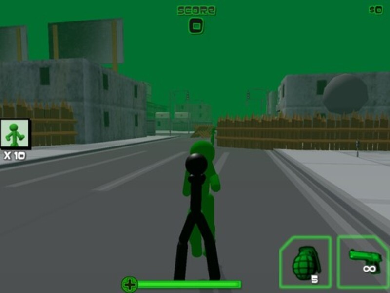 Hra Štýl: Zombie Shooting 3D online
