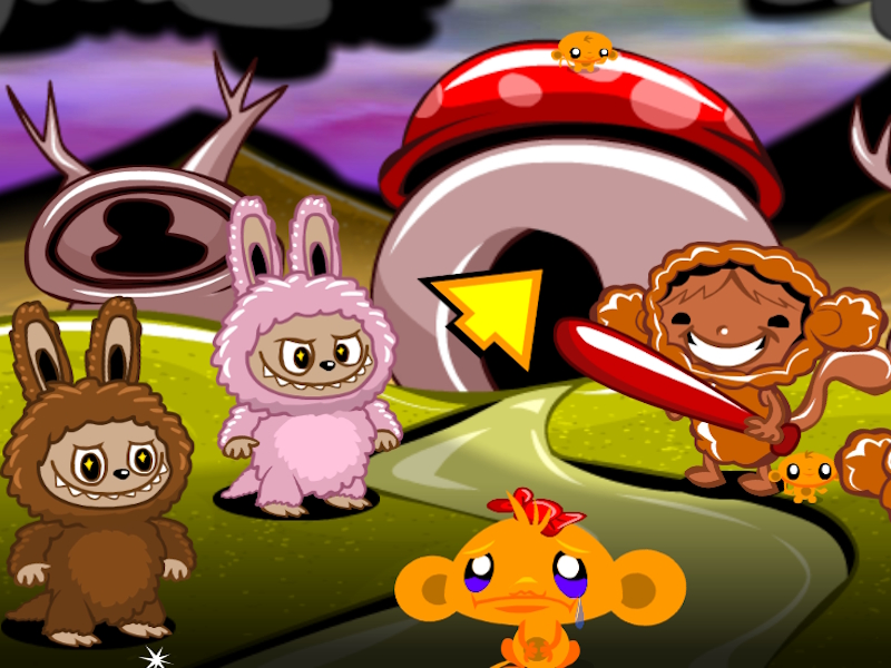 Hra Happy Monkey: Level 968 online