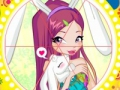 Hra Winx Bunny Style: Round Puzzle  online