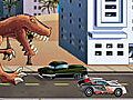 Hra T REX RAMPAGE PREHISTORICKÁ PIZZA  online