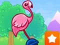 Hra Flamingo surfer  online
