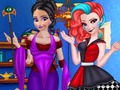 Hra Elsa a Anna Cosplay  online