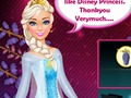 Hra Disney princezná človeka Salon  online