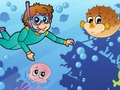 Hra Deti Puzzle mora  online