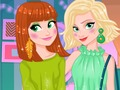 Hra Frozen Sestry Color of the Year  online
