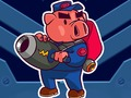 Hra Kapitán May-Ham vs Bunny Invaders  online