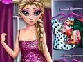 Hra Frozen Princess Šatník  online