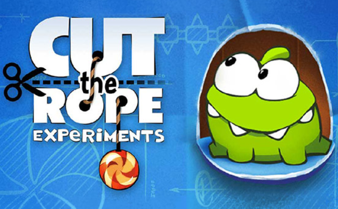 Hra Odrežte lano. Experimenty  online