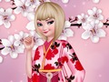 Hra Elsa láska Sakura  online