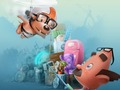 Hra DR. Atom & Quark Scrappy pes  online