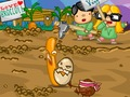 Hra Kráľ Bacon vs Vegans  online