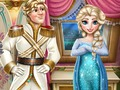 Hra Ľadová kráľovná svadobné krajčírka  online
