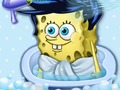 Hra Spongebob dieťa kúpanie online