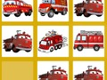Hra Kombinujte hasičské vozíky  online