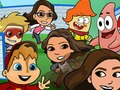 Hra Nickelodeon Tag útok  online