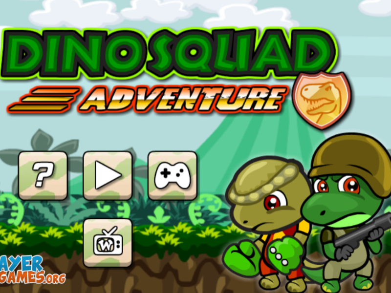Hra Dobrodružstvo Dino Squad  online
