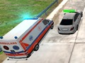 Hra Ambulancia Rescue Diaľnica Race  online