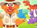Hra 123 Sesame Street: Ernie's Dinosaur Day Care online