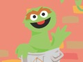 Hra 123 Sesame Street: Spustenie odpadkov Oscar online