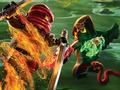 Hra Ninjago Sumpf-Arena online