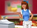 Hra Supermarketový pokladník dievča  online