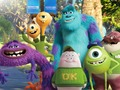 Hra Monsters Univerzita Tic-Tac-Throw  online