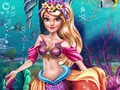 Hra Ellie Mermaid vs princezná  online
