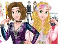 Hra Moderná princezná šatník  online