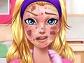 Hra Problém tváre Barbie Hero  online
