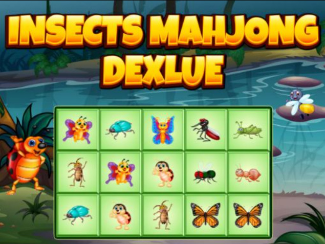 Hra Hmyz Mahjong Deluxe online
