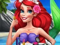 Hra Princezné: letný make-up  online