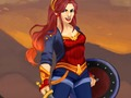 Hra Obliekanie Amazon Warrior Wonder Woman  online