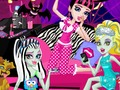 Hra Monster Slumber Party Funny Faces online