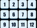 Hra Čísla: posuvné puzzle  online