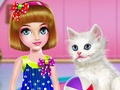 Hra Kitty: starostlivosť a účes  online