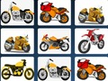 Hra Kreslené motorky: Pre pamäť  online