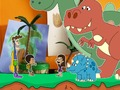 Hra Obrúskové dobrodružstvá! Rodinný dinosaurus Rex  online
