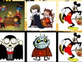Hra Halloween: karikatúry  online