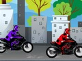 Hra Matematické preteky motocyklov: porovnanie zápasov  online