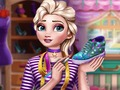 Hra Dizajn tenisiek Frozen Princess  online