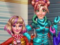 Hra Zimné prázdniny princeznej  online