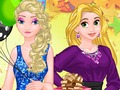 Hra Mrazivé princezná party prekvapenie  online