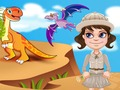 Hra Kopanie kostí dinosaura  online